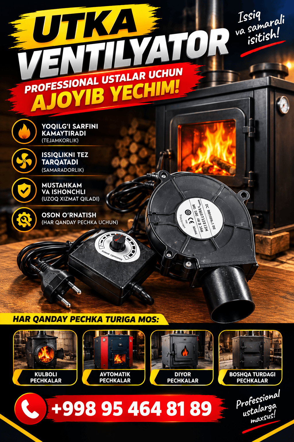 Утка вентилятор